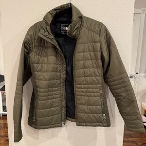 The North Face Olive Green Women's Jacket Large